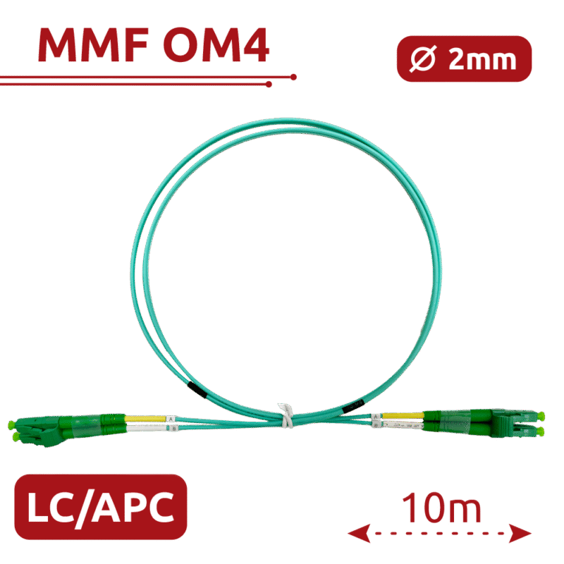 SF-LC-APC-LC-APC-OM4-DX-10M-A