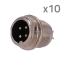 CONM12-MALE-SOLDER CONM12-MALE-SOLDER